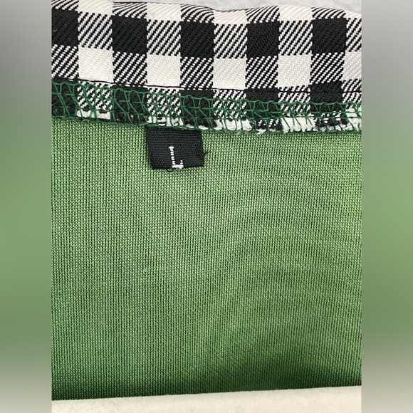 Women's 50s 60s Vintage Style Cocktail Swing Retro Green Dress Size Large - Picture 2 of 7